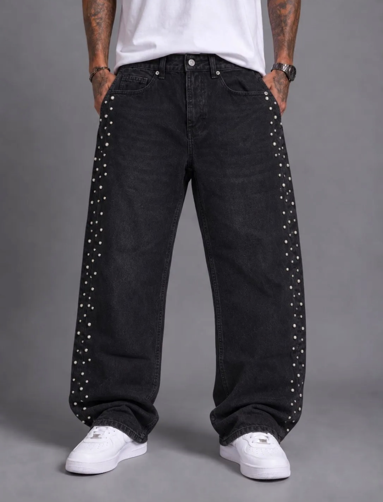 Crystal Side Jeans