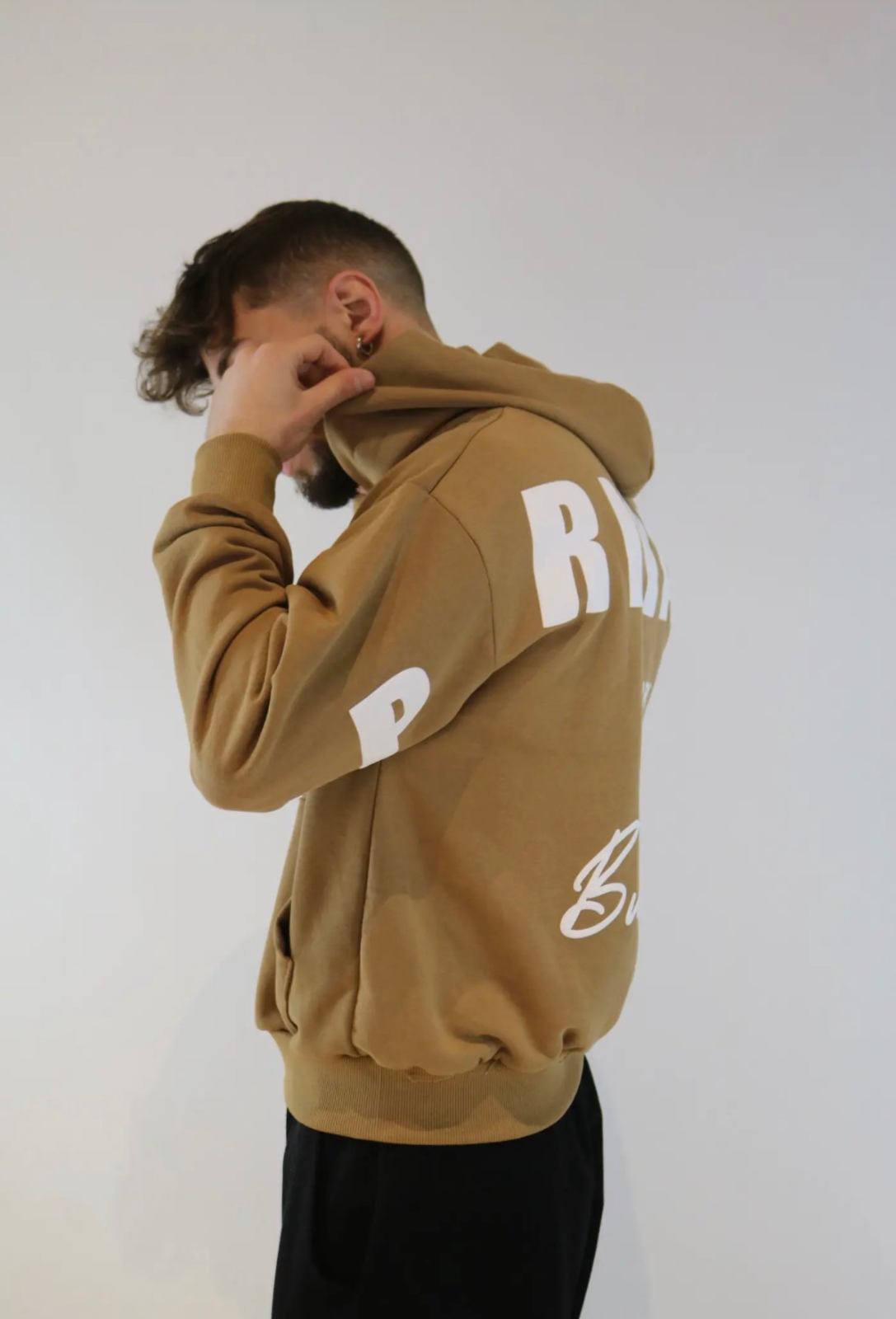 Felpa HOODIE Garzata alternate view