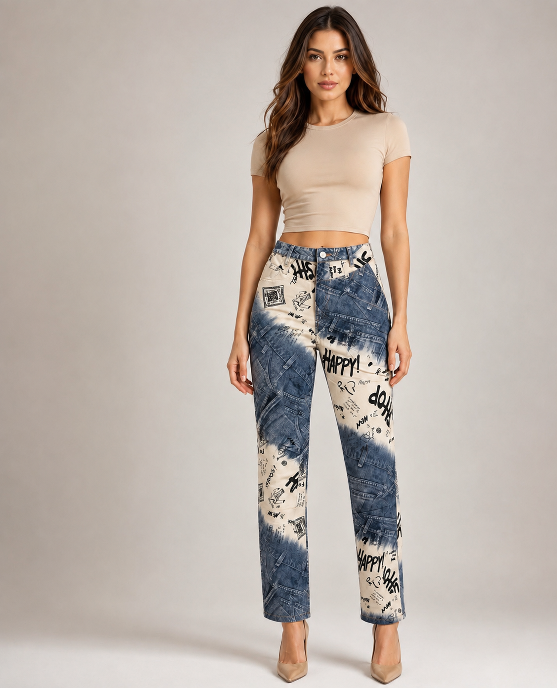 Pantalone stampato
