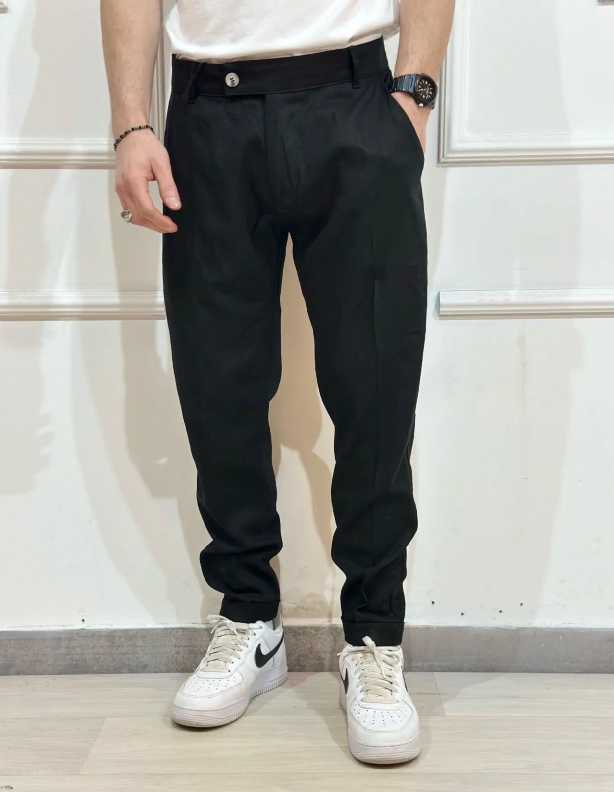 Pantaloni Misto Lino