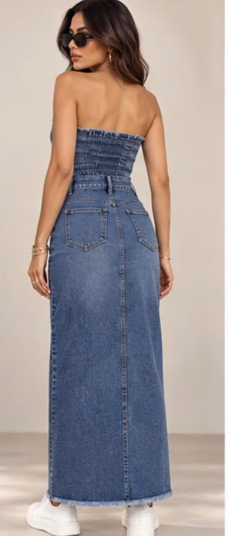 Vestito Jeans Lungo alternate view